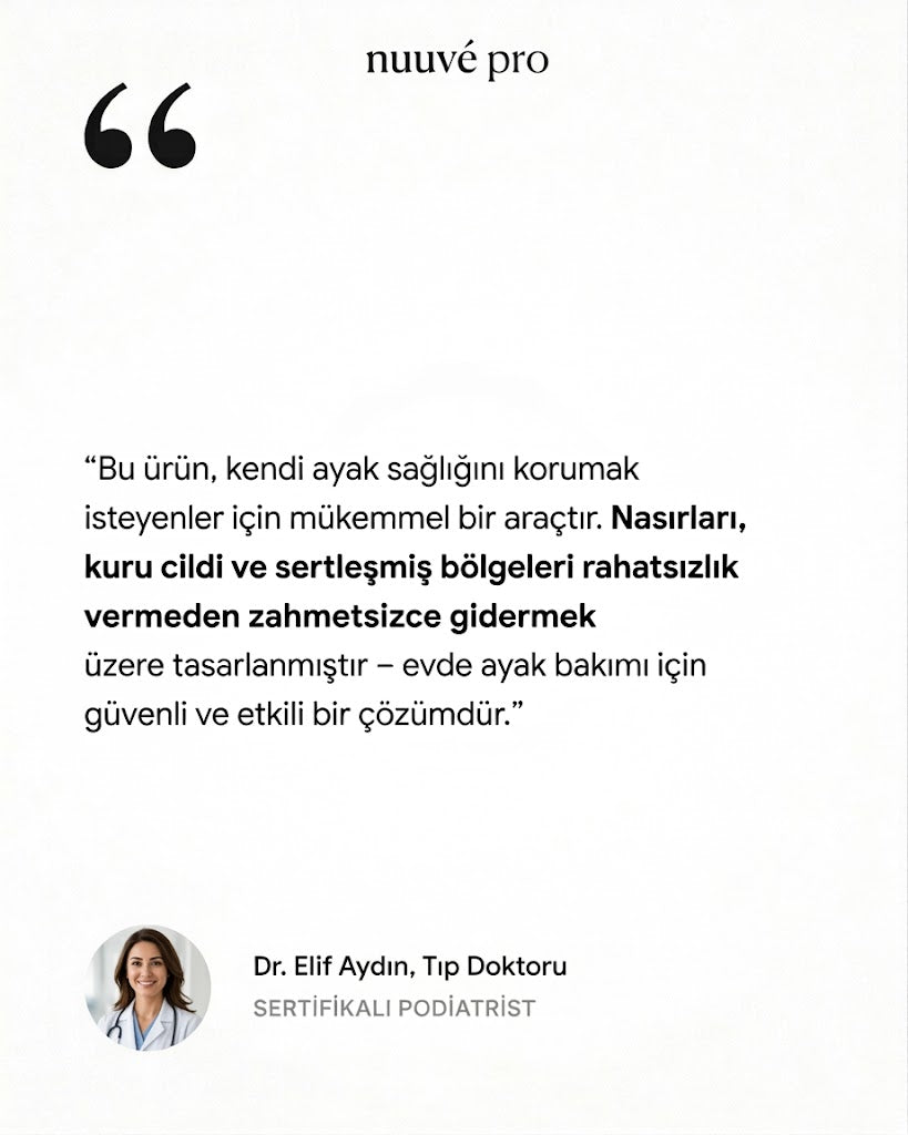 Nuuve Elektrikli Topuk Törpüsü Pro