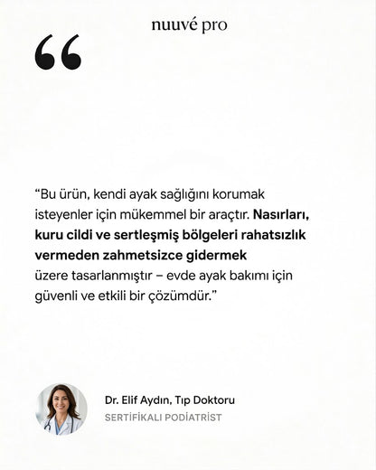 Nuuve Elektrikli Topuk Törpüsü Pro